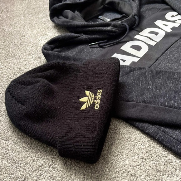 Adidas beanie AND hoodie combo - Picture 2 of 3